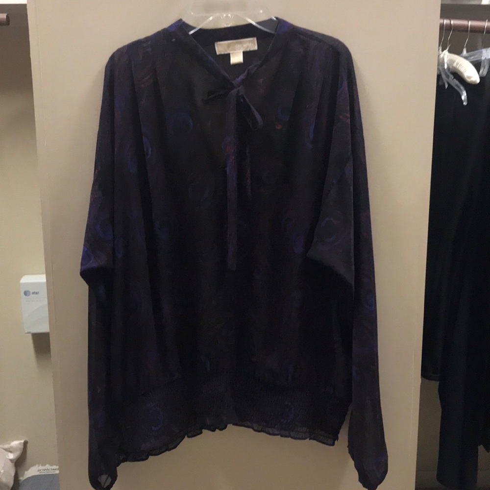 Michael Kora scrunch waist top